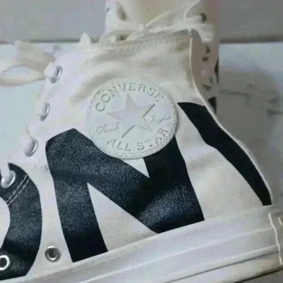 Converse Chuck Taylor All Star Spellout Unisex Sneakers - Picture 8 of 10